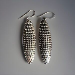 Anna Beck Dot Earrings 18kg Over Sterling Silver 925 STUNNING